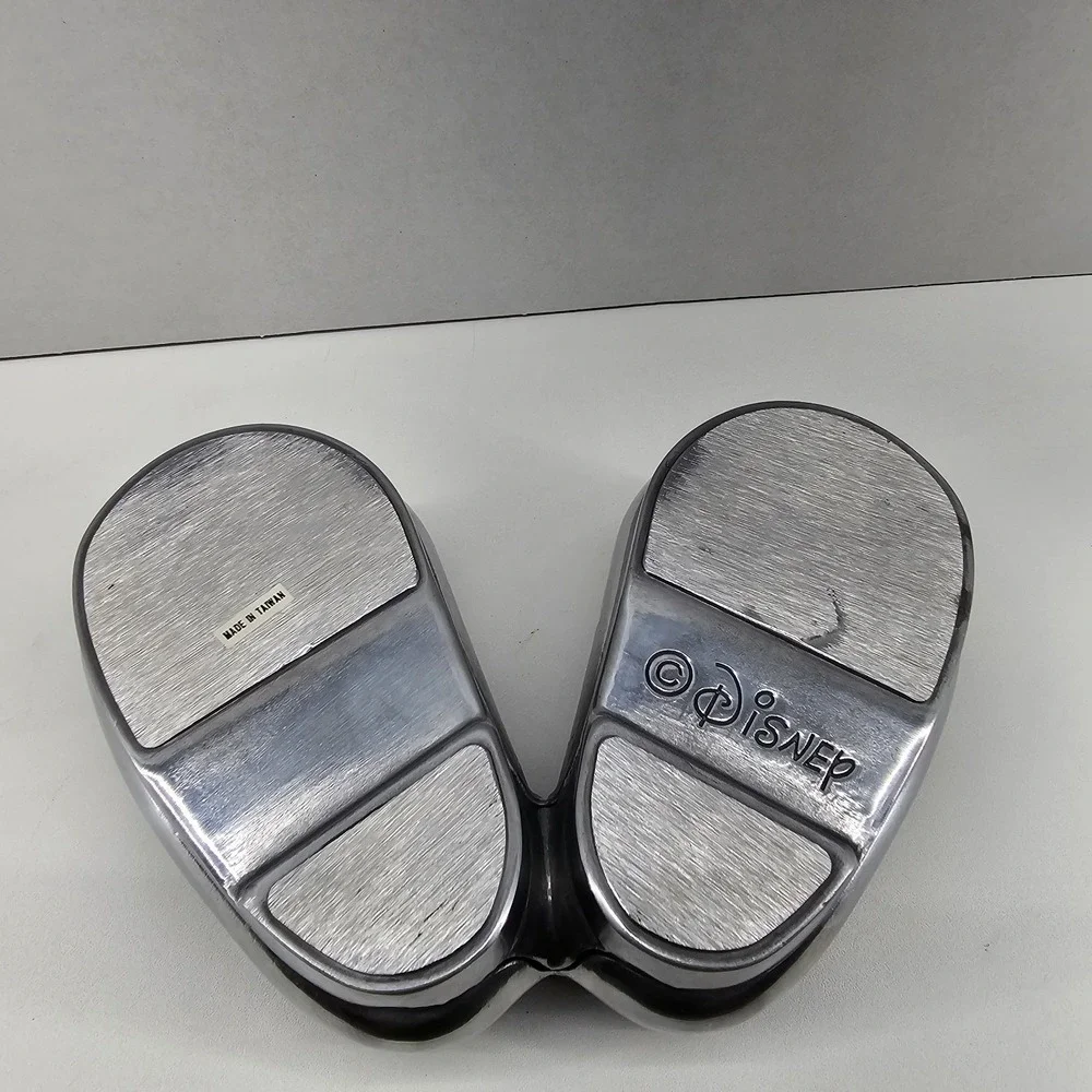 Disney Mickey Mouse Shoes Stainless Steel Heavy Stand - Taiwan Missing‎ Bowl